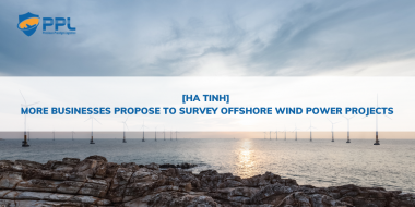 [Ha Tinh] More businesses propose to survey offshore wind power projects